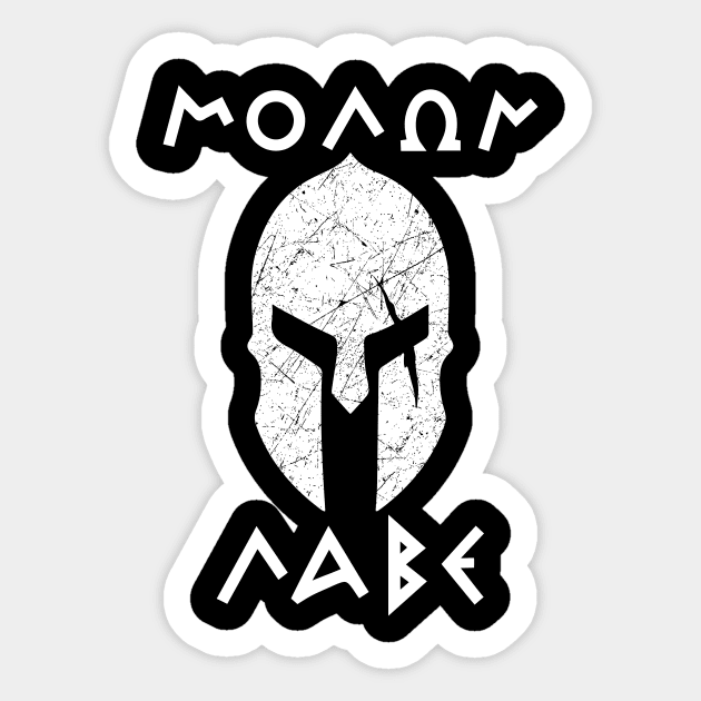 Molon labe sticker deals